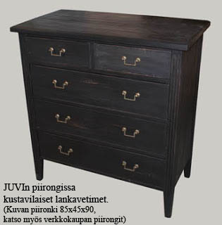 Kustavilainen lankavedin, suorakaide, 86x32 mm